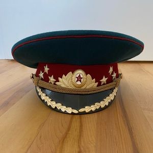 Authentic USSR Ceremonial Military Hat
